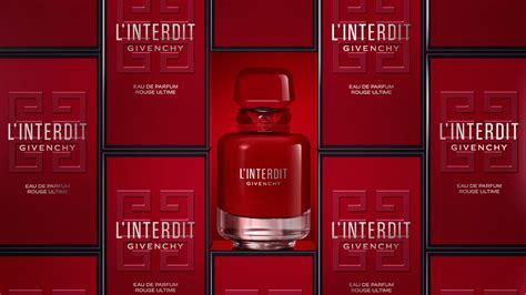 l'interdit givenchy rouge intense|l'interdit Givenchy rouge ultime.